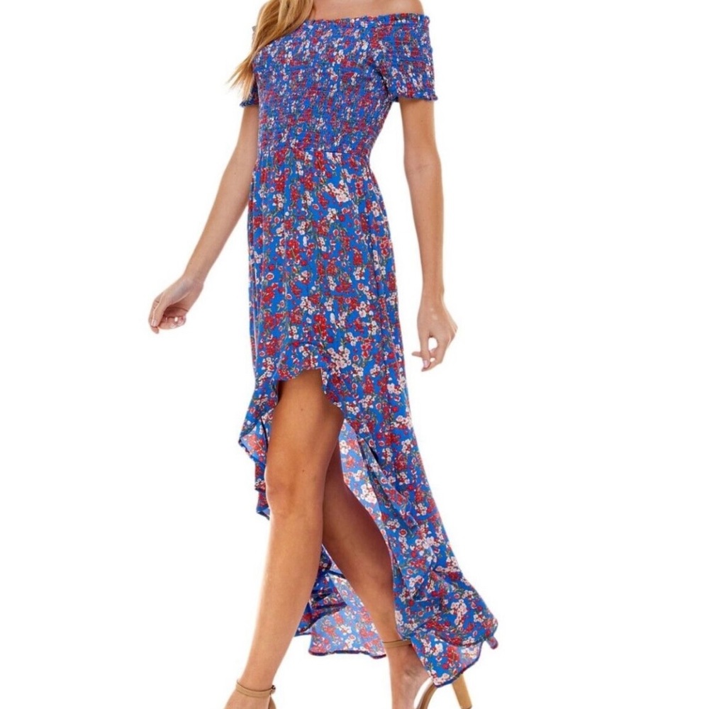NWOT CRYSTAL DOLL HIGH LOW DRESS …….152.5